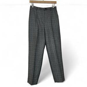 Pendleton Pants Women's size 8 Petite in Gray Plaid, Fully Lined Wool, Classic